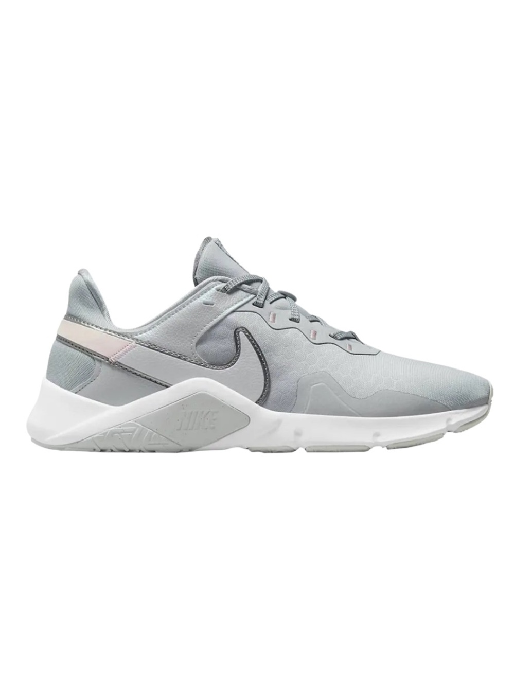 Nike Legend Essential 2 Women's Sneakers Trainers Athletic Shoes Gray Pink 8.5